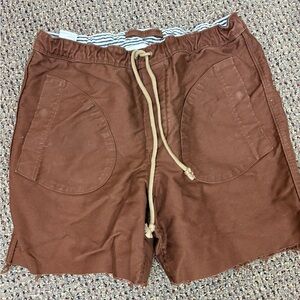Freenote cloth rust deck Shorts with Drawstring